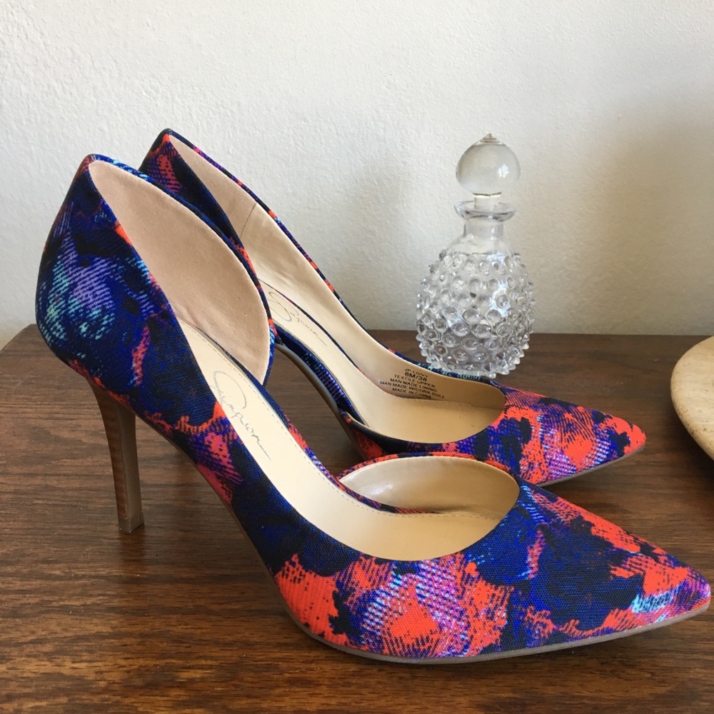 NWOT : Gorgeous Jessica Simpson heels - Picture 1 of 5